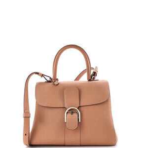 Delvaux MM Brillant Top Handle Bag Leather